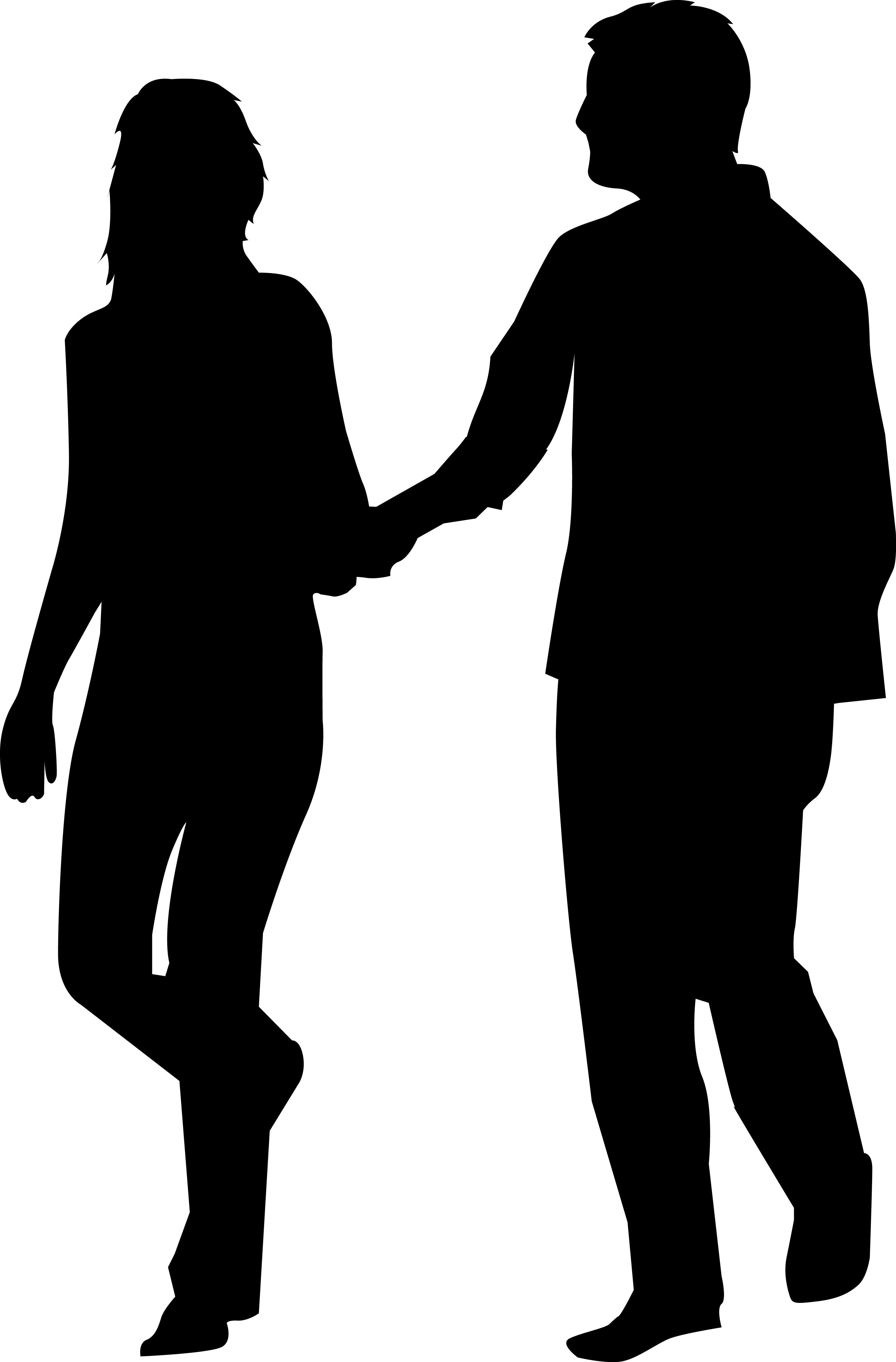 Silhouette Of Man And Woman | Free Download Clip Art | Free Clip ...