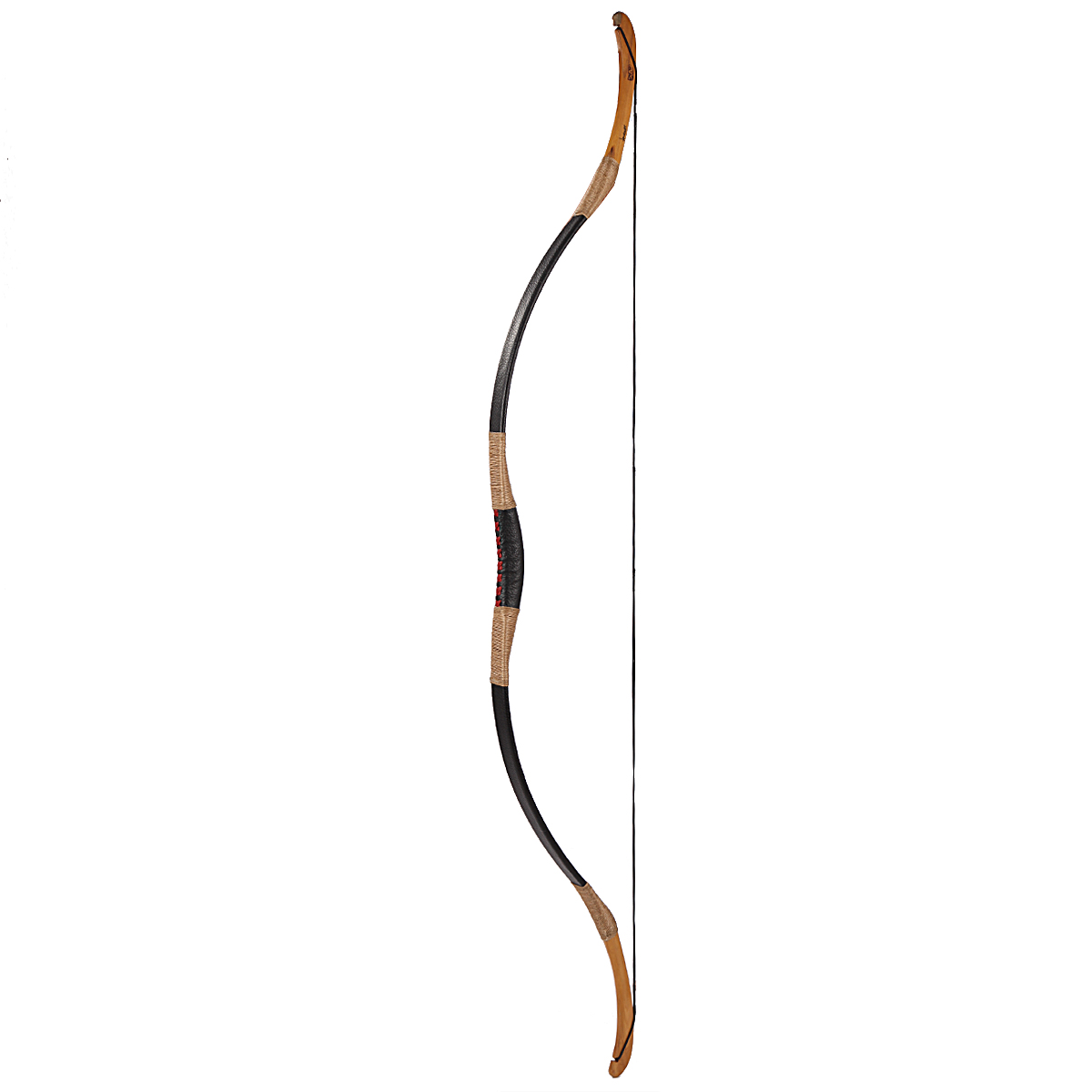 amazed at ancient hunting bow 25-80# wonderful Leather Recurve ...