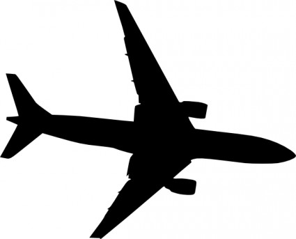 Vector art airplane silhouette Free vector for free download about ...
