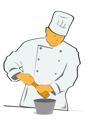 Free Chef Clipart, 1 page of Public Domain Clip Art