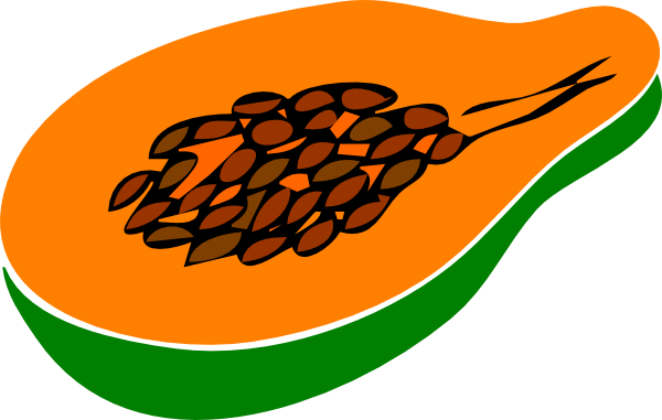 Papaya Clipart | Free Download Clip Art | Free Clip Art | on ...