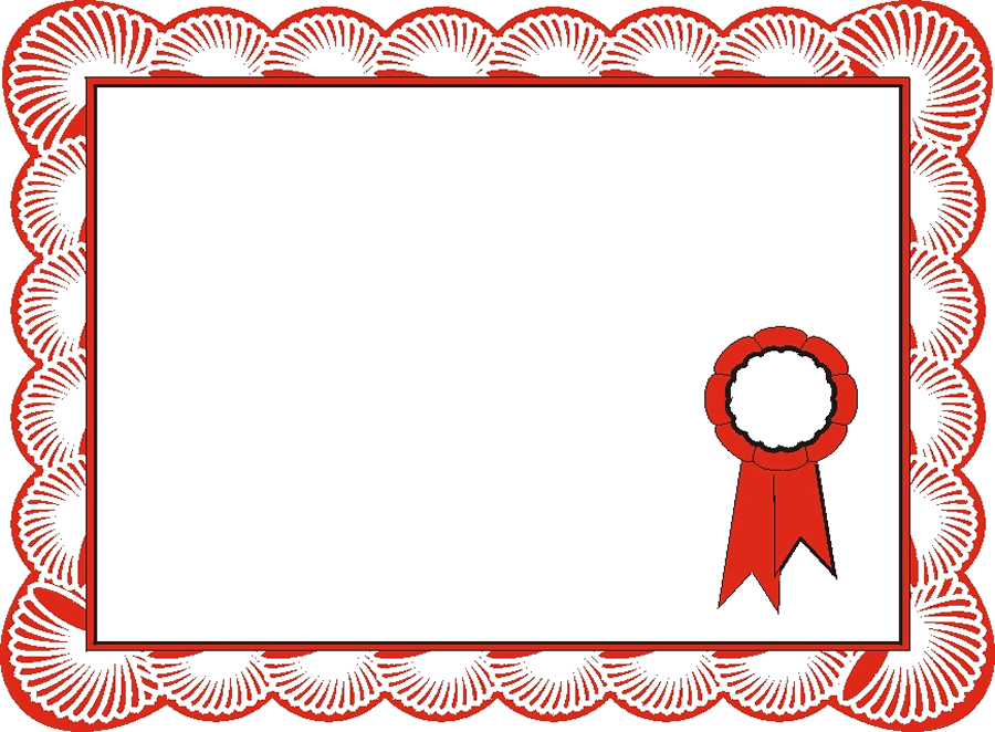 Clipart Certificate Borders Free