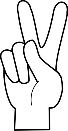 Peace Sign Hand | Peace Fingers ...