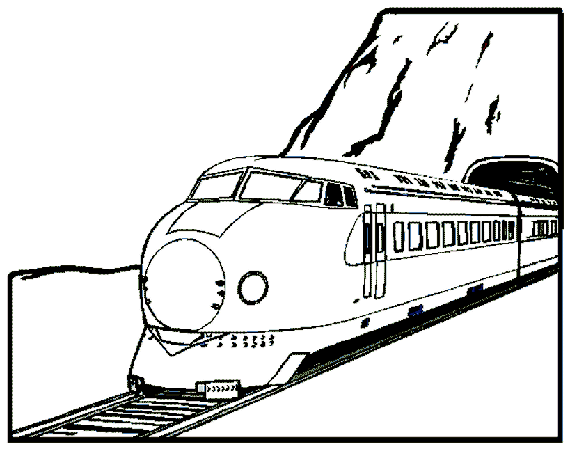 Free Printable Train Coloring Pages For Kids Coloring Book 3 ...