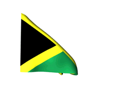 Flag Jamaica Animated Flag Gif