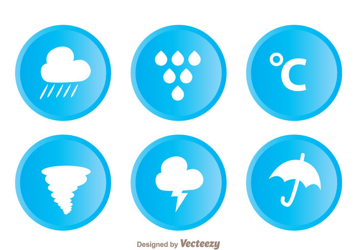 Weather Circle Icons - Download Free Vector Art, Stock Graphics ...