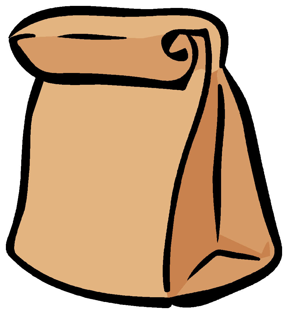 Lunch bag clip art