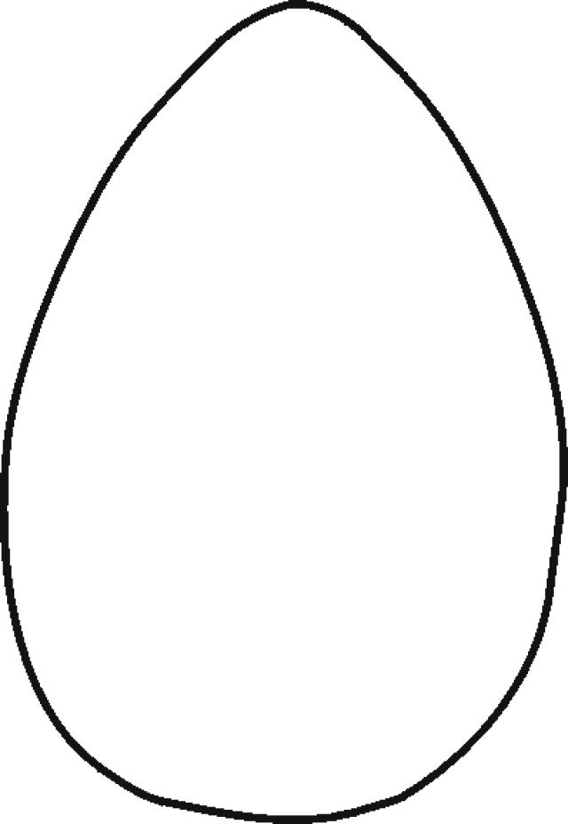 Egg Cut Out - ClipArt Best