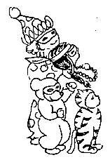 Mardi Gras on the Net - Mardi Gras Coloring Pictures