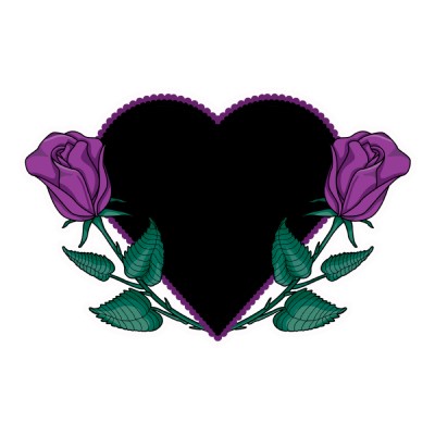 Picture Of A Black Heart - ClipArt Best