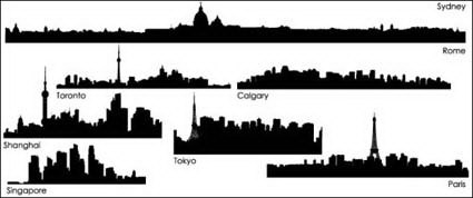 city_silhouette_vector_ ...