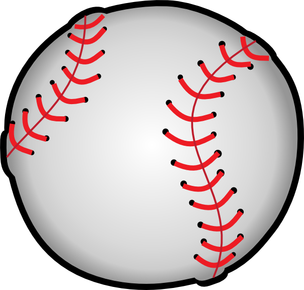 Baseball Clip Art Vector Clip Art Online Royalty Free Public