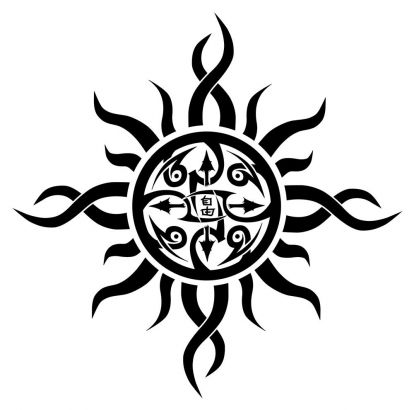 Image - Itattooz-tribal-sun-symbol-tattoo.jpg - Gundam Fanon Wiki