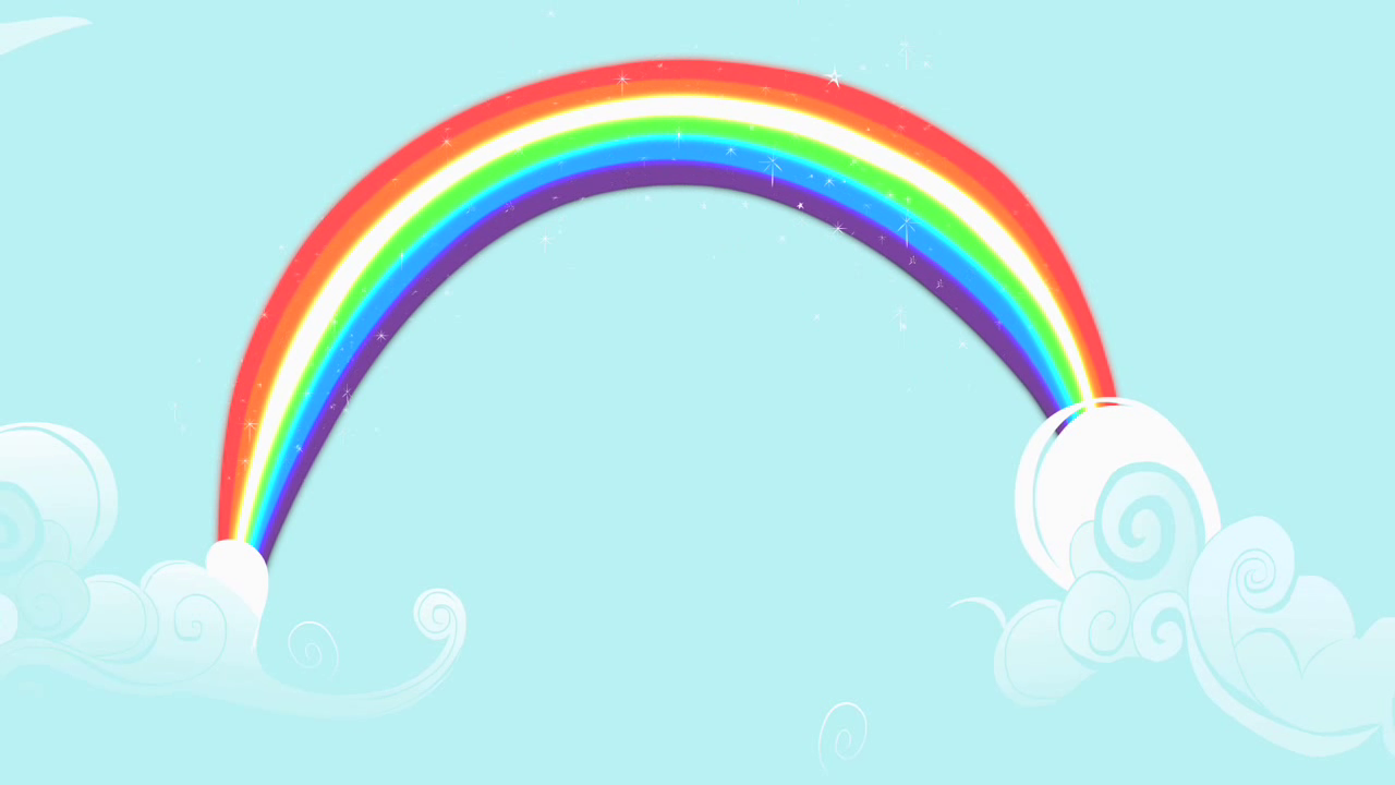 Image - "Looking at the same rainbow" S01E23.png | My Little Pony ...