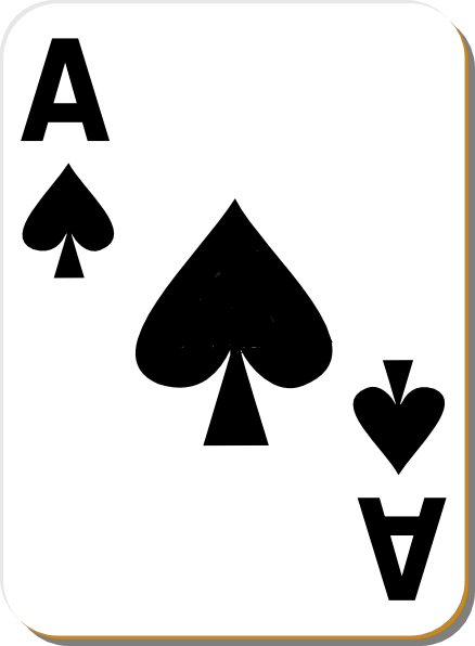 Ace Of Spades Clip Art At Clker Com Vector Clip Art Online Royalty ...