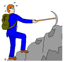 Mountain Climber Clipart - Tumundografico