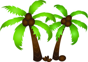 Coconut Tree Clipart - Tumundografico