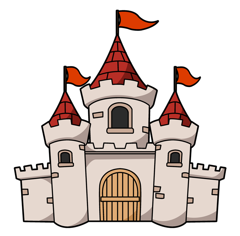 Castle clip art free