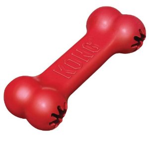 KONG Goodie Bone Dog Toy, Medium, Red: Pet Supplies