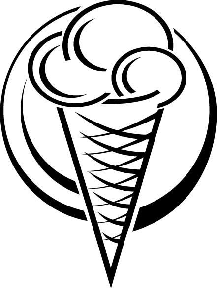 cone ice cream for kids | HelloColoring.com | Coloring Pages