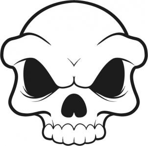 People - How to Draw a Skull For Kids