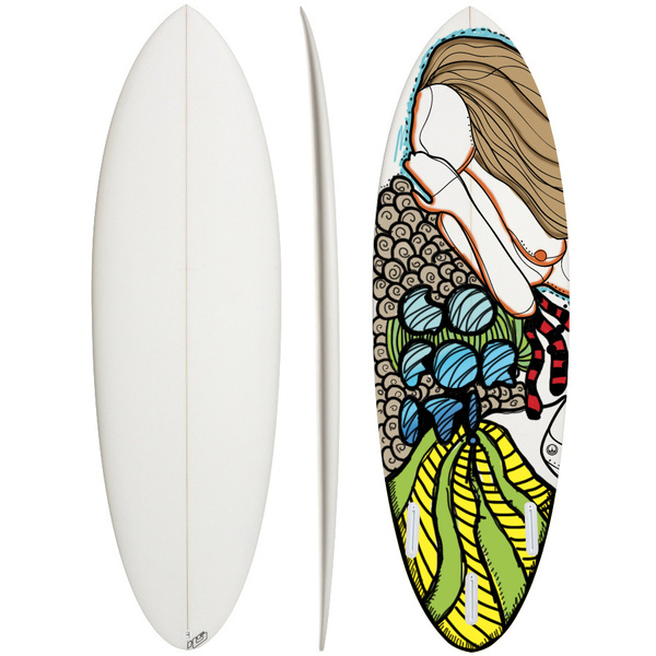 Surfboard design by owik | Society6