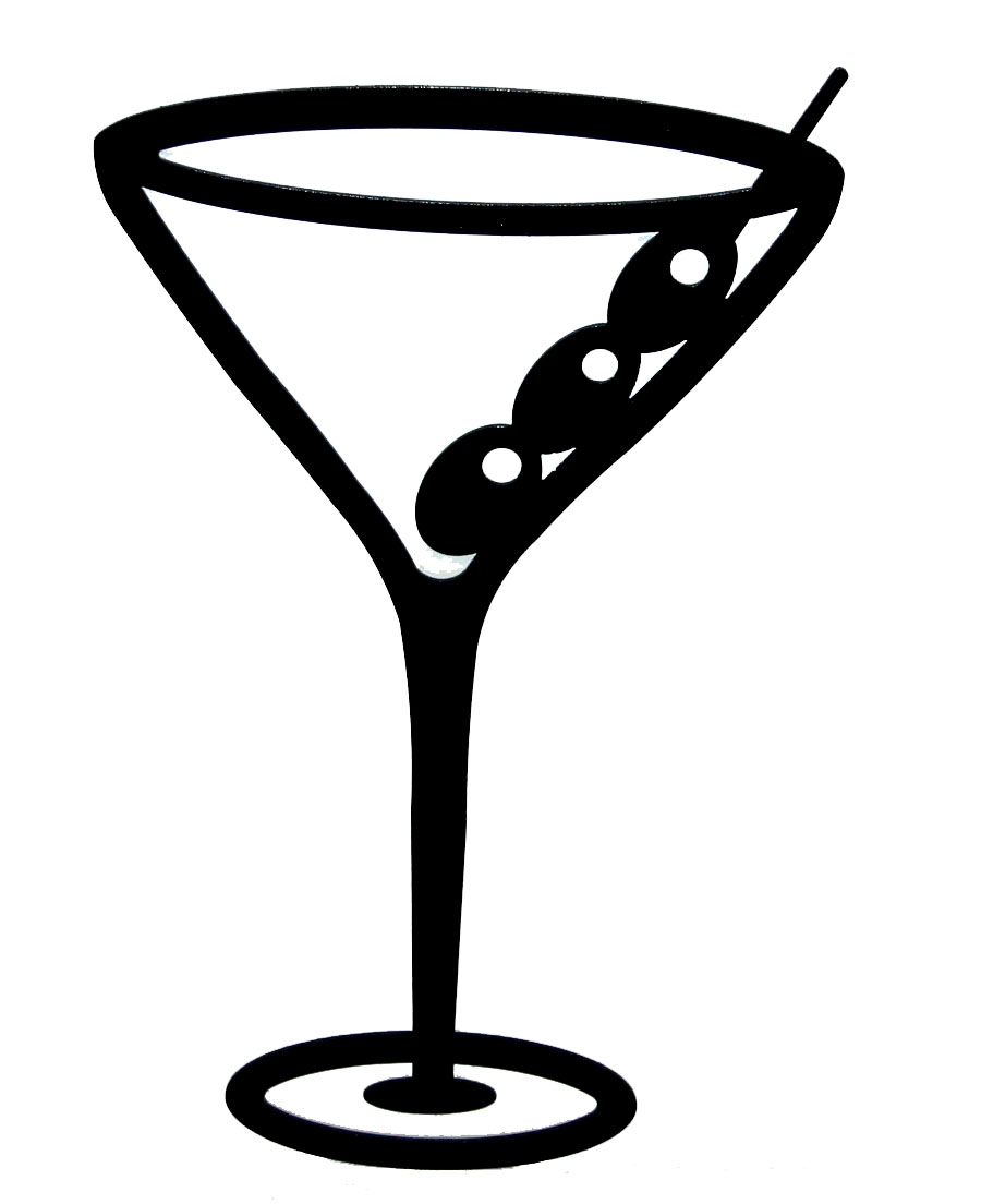 Animated Martini Glass