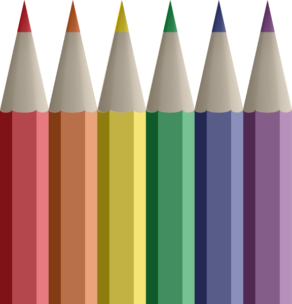 Cartoon Coloured Pencils - ClipArt Best