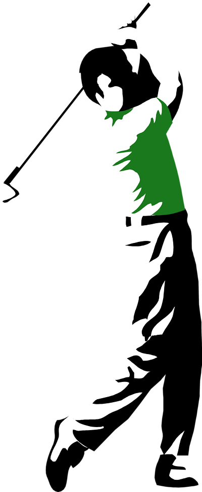 Free Stock Photos | Illustration Of A Man Swinging A Golf Club ...