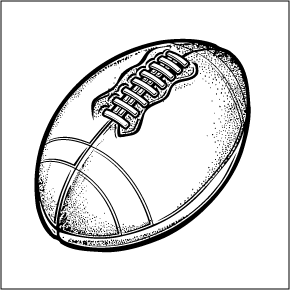 Football Clip Art 108 | Shirtail