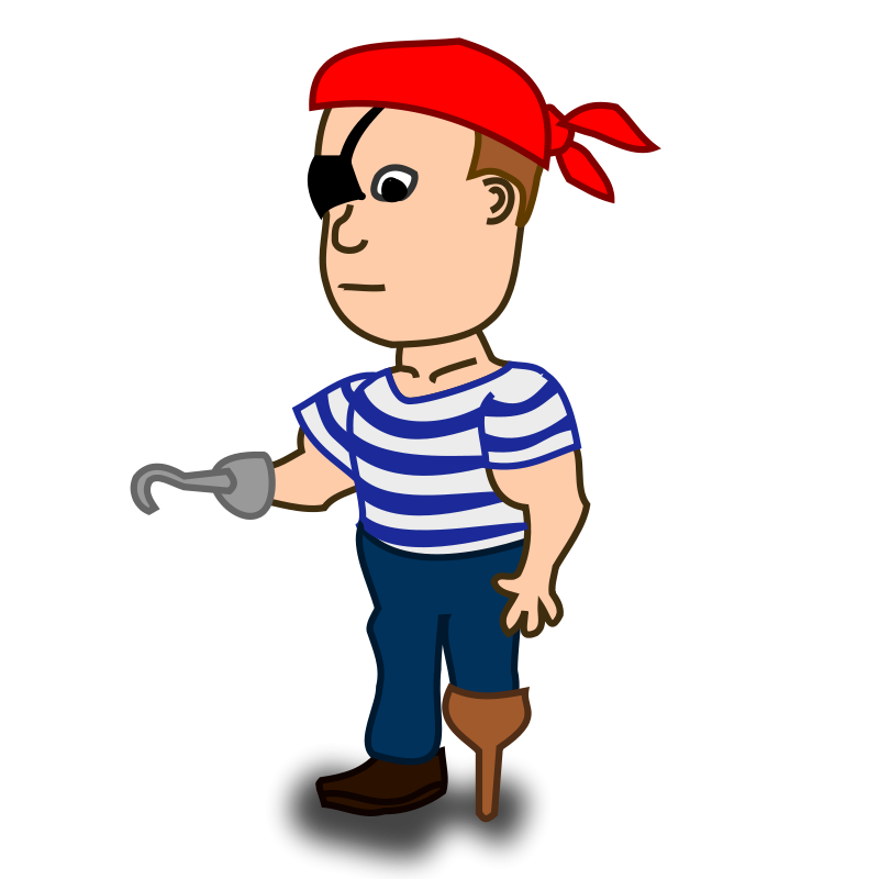 Free to Use & Public Domain Pirate Clip Art