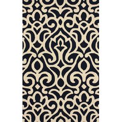 nuLOOM Chelsea Atlantic Damask Navy Rug | Wayfair