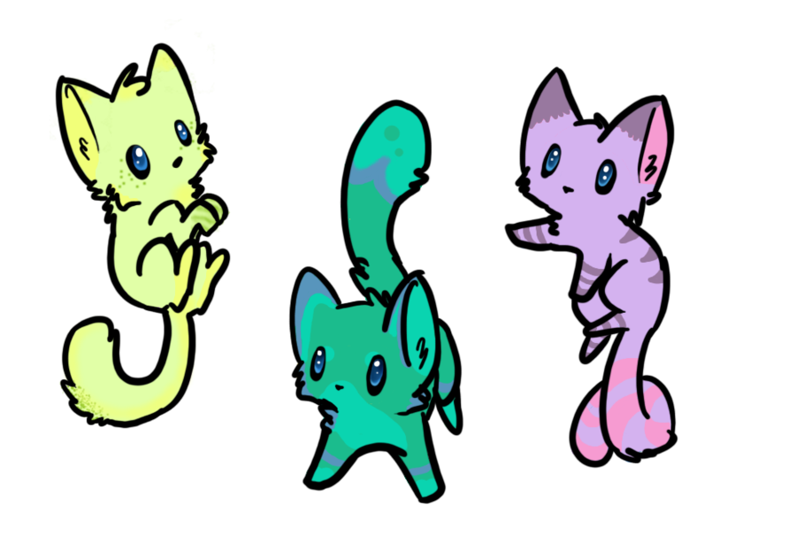 deviantART: More Like Pokemon Cat Adoptables 6 Open by Raysaur