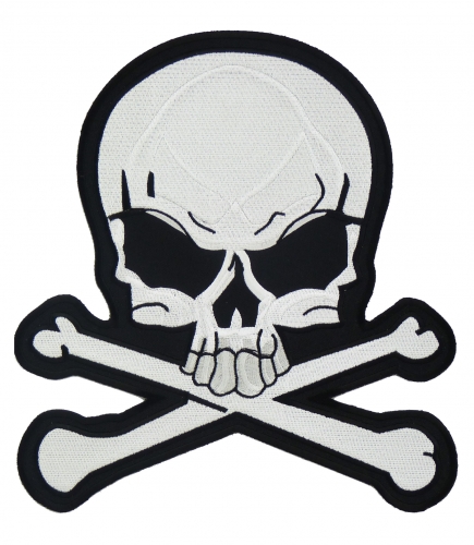 Skull & Crossbones White Patches - ClipArt Best - ClipArt Best