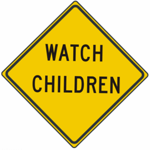 36" Watch Children Road Signs - USA Traffic Signs