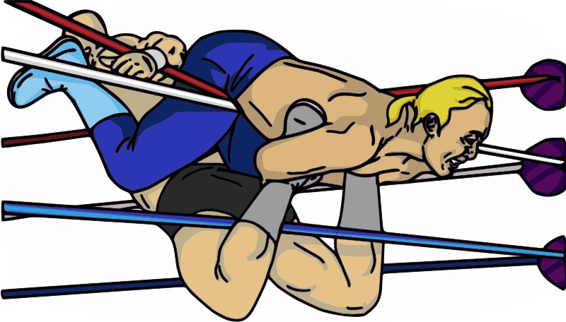 Wrestling clipart free clipart images - Clipartix