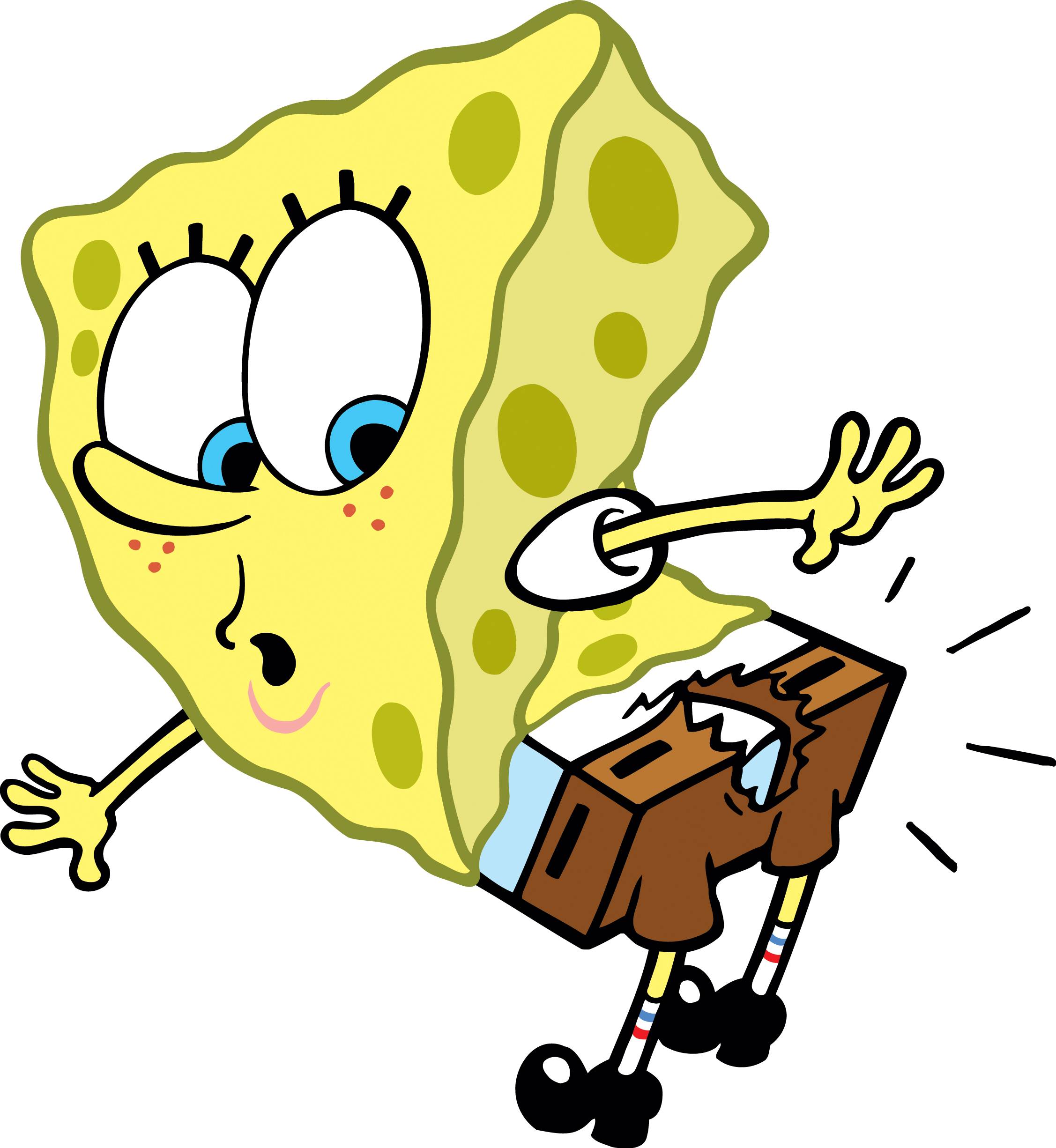 kick my *** :P - SpongeBoB Square Pants Picture