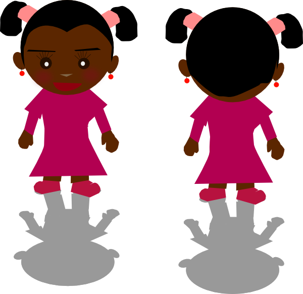 Girl Clip Art - vector clip art online, royalty free ...