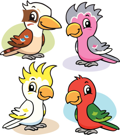 Kookaburra Clip Art, Vector Images & Illustrations