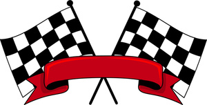 Red race car clipart