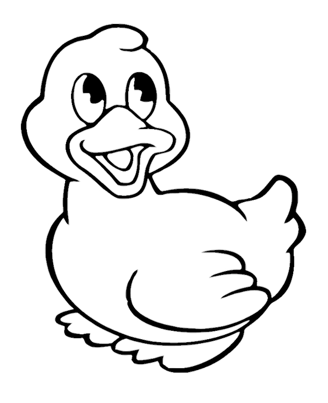 Cartoon Duck Pictures For Kids