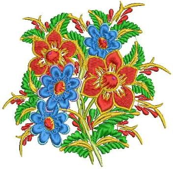 Exotic Flowers Set 2 Machine Embroidery Designs Embroidery ...