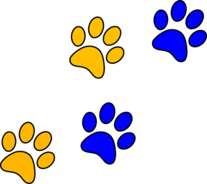 Dog Paw Border Clipart - Free Clipart Images