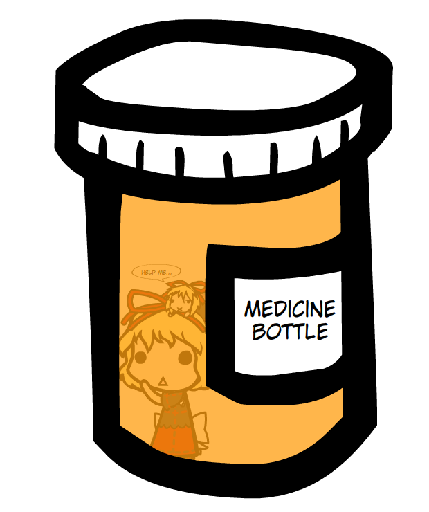 Medicine Bottle Clipart