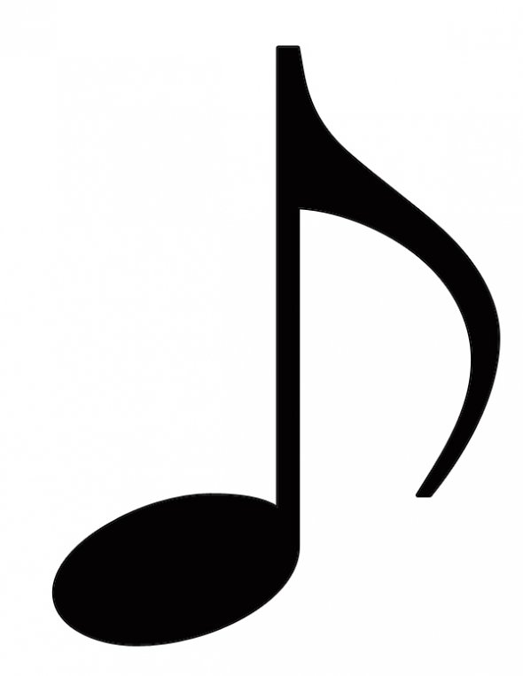 Single Musical Notes - Free Clipart Images