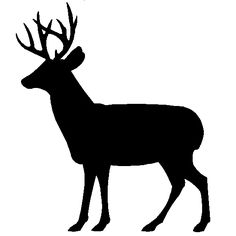 Deer silhouette clip art