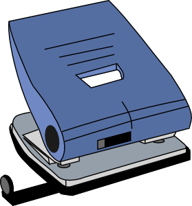 Hole punch clipart