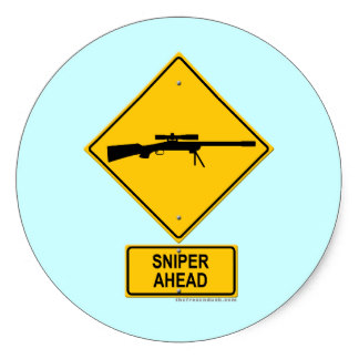 Sniper Scope Stickers | Zazzle