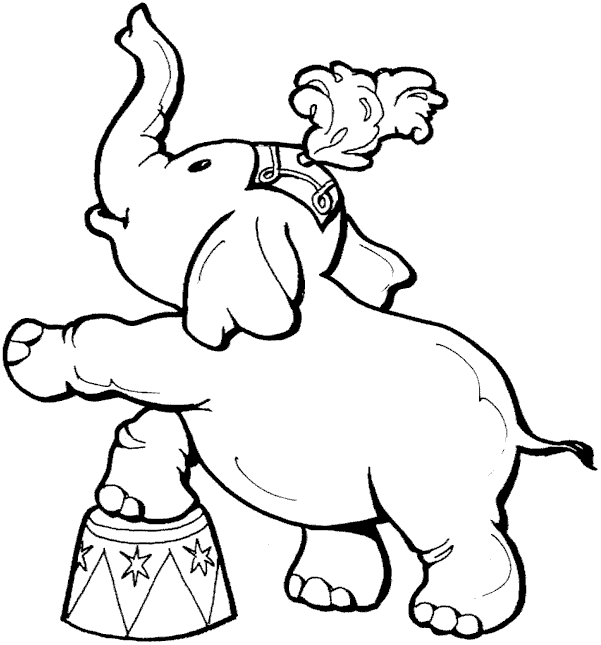 Baby Elephant - Elephant Coloring Pages : Coloring Pages for Kids ...