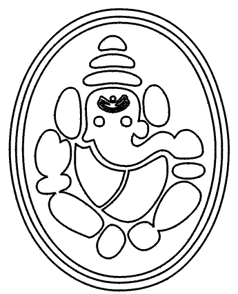 my brother ganesha: Colouring Pages!